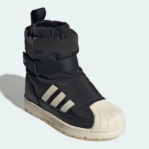 Детские зимние сапоги-дутики для мальчика Adidas Superstar 360 Wtr Boot C JQ7949 33 Core Black (4068801522813) - Фото 3 Детские зимние сапоги-дутики для мальчика Adidas Superstar 360 Wtr Boot C JQ7949 33 Core Black (4068801522813) - изображение 3