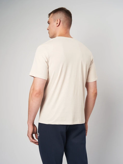 Футболка хлопковая длинная мужская Jack & Jones 12284422 L Moonbeam (5715825121506) - Фото 2 Футболка хлопковая длинная мужская Jack & Jones 12284422 L Moonbeam (5715825121506) - изображение 2