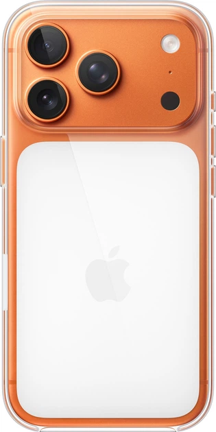 Etui Apple Clear Case with MagSafe do Apple iPhone 17 Pro Transparent (MGFT4) - obraz 2