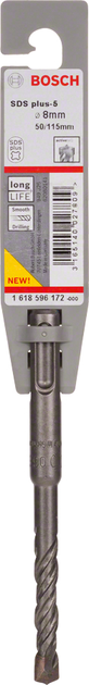 Wiertło Bosch SDS-Plus 8 x 115 mm (1618596172) - obraz 1