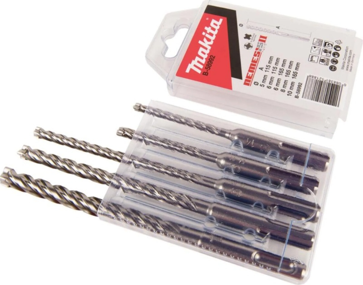 Zestaw wierteł Makita Nemesis II SDS-Plus 5 szt (B-58992) - obraz 2