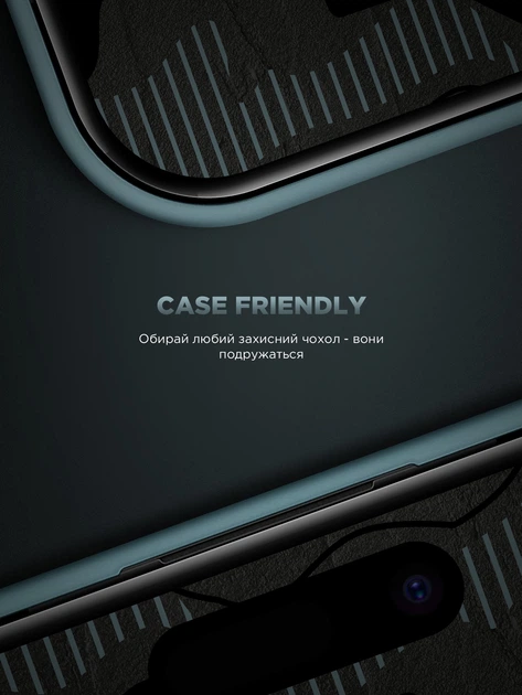 Защитное стекло ArmorStandart Infinity Black Icon 2.75D для смартфона Apple iPhone Air (ARM86413) - изображение 8