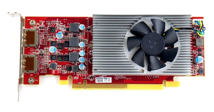 Дискретная видеокарта AMD Radeon RX 550, 2 GB GDDR5, 64-bit / DisplayPort / SFF б/у - изображение 4