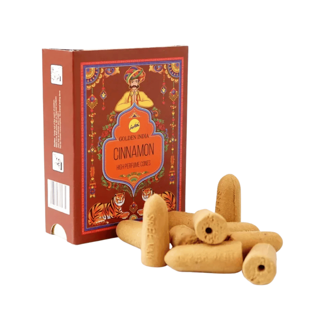 Аромаконусы обратного потока Корица Cinnamon 10 шт. в уп. Sreevani 8906037224759 - Фото 1 Аромаконусы обратного потока Корица Cinnamon 10 шт. в уп. Sreevani 8906037224759 - изображение 1