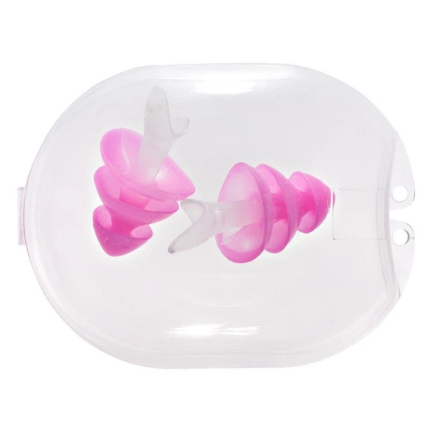 Затички у вуха, беруші ARENA EARPLUG PRO - CLEAR-PINK SILICONE - изображение 4