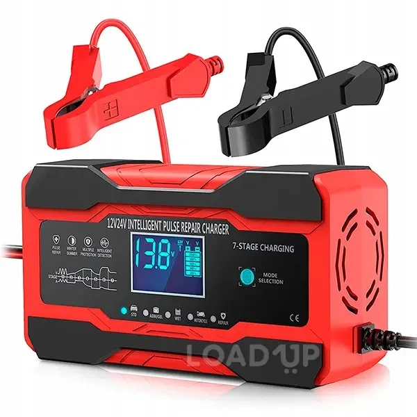 Автоматическое зарядное устройство RJ Tianye 12V 10A; 24V 5A red RJ-C121001A - изображение 8