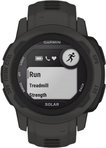 Smartwatch Garmin Instinct 2S Solar Graphite (010-02564-00) - obraz 3