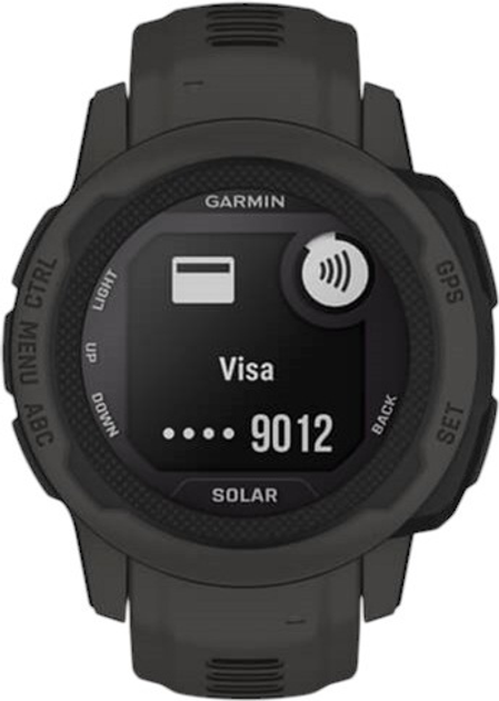 Smartwatch Garmin Instinct 2S Solar Graphite (010-02564-00) - obraz 6