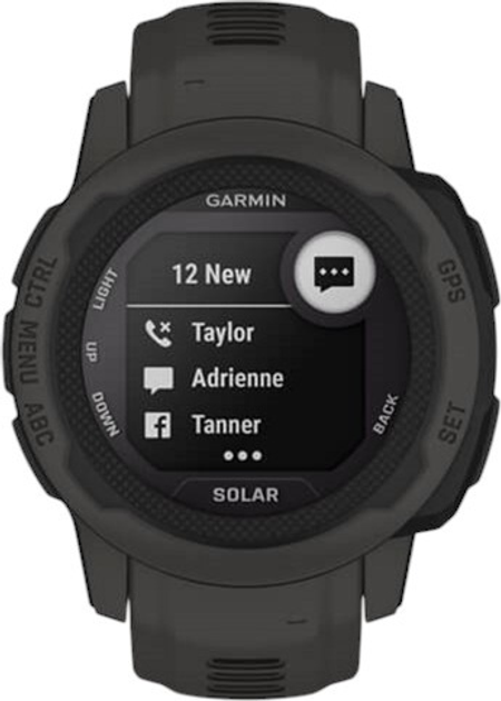 Smartwatch Garmin Instinct 2S Solar Graphite (010-02564-00) - obraz 8