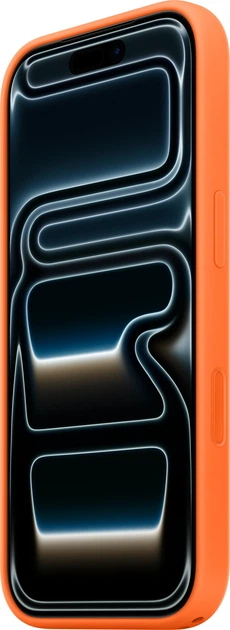 Etui plecki Apple Silicone Case with MagSafe do Apple iPhone 17 Pro Orange (MGFE4) - obraz 2