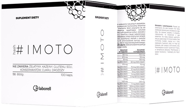 Witaminy Laborell Hashimoto 100 kapsułek (5902488011453) - obraz 4
