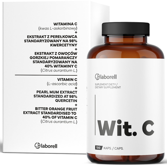 Вітамін C Laborell 100 капсул (5902488010876) - зображення 2