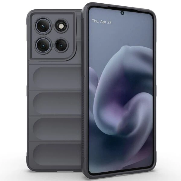 Силіконовий (TPU) чохол Deexe Terra Case для Motorola Moto G86 Power - Dark Grey - Фото 1 Силіконовий (TPU) чохол Deexe Terra Case для Motorola Moto G86 Power - Dark Grey - зображення 1
