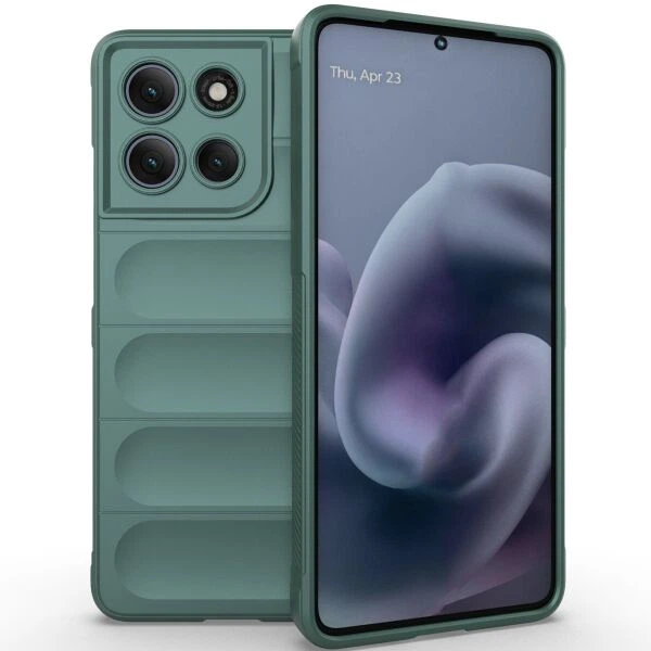 Силиконовый (TPU) чехол Deexe Terra Case для Motorola Moto G86 Power - Green - Фото 1 Силиконовый (TPU) чехол Deexe Terra Case для Motorola Moto G86 Power - Green - изображение 1