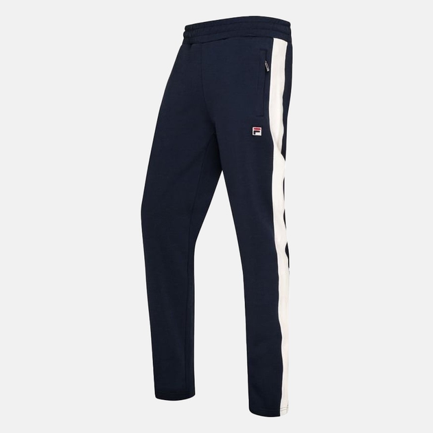 Spodnie dresowe męskie luźne Fila FAM0218-53068 XL Niebieskie (4064556276087) - obraz 1