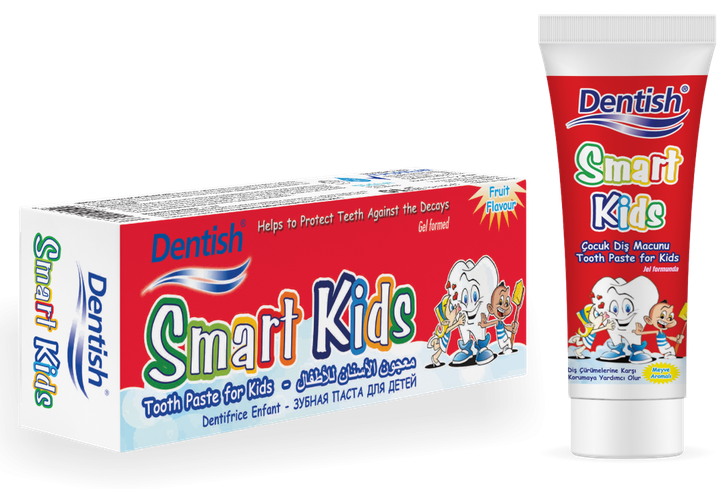 Зубна паста дитяча DENTISH Smart Kids 90 г (306087)