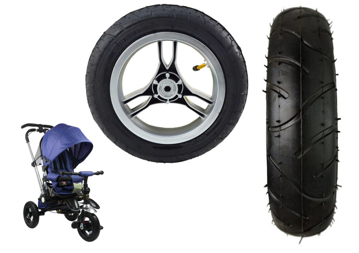 Tylne plastikowe koło Lean Cars Pro 700 z gumową oponą pompowane 14555 (5905991031437) - obraz 3