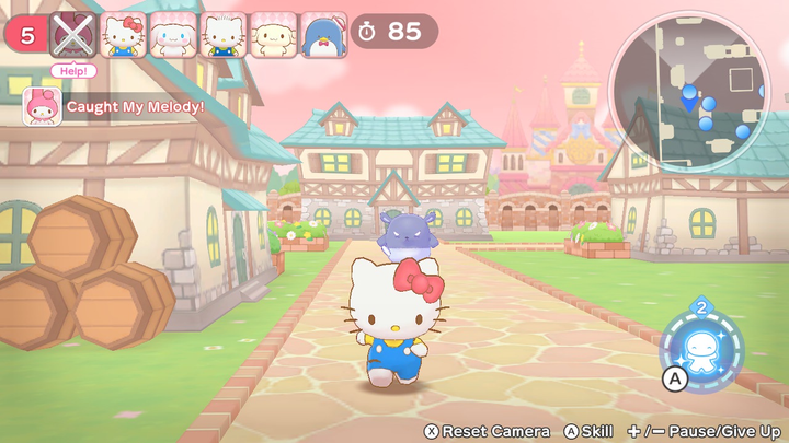 Гра Nintendo Switch Hello Kitty and Friends: Freeze Tag Party (Картридж) (5056635619358) - зображення 2