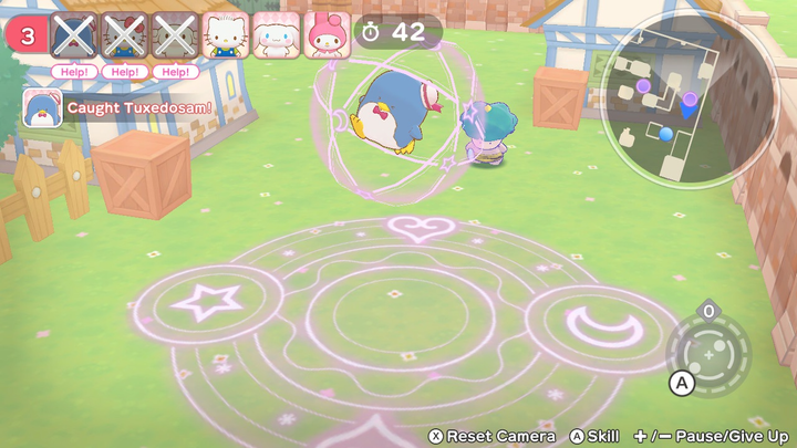 Гра Nintendo Switch Hello Kitty and Friends: Freeze Tag Party (Картридж) (5056635619358) - зображення 4