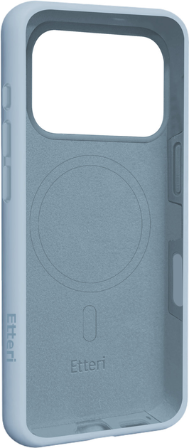Панель Etteri Silicone Mag для Apple iPhone 17 Pro Max Light Blue (5907504557069) - зображення 3