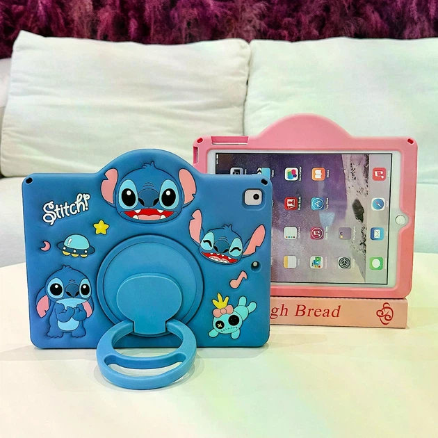 Чехол детский Silikon Power с подставкой и ремешком Apple iPad Air 1 (9.7" экран) Stitch pink - изображение 13