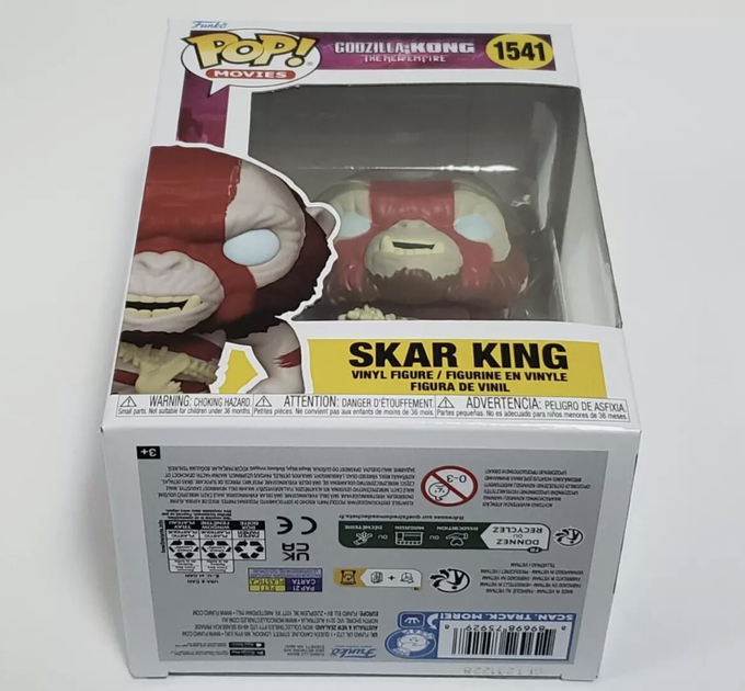 Фигурка Скар Кинг Годзилла и Конг: Новая империя Godzilla x Kong: The New Empire Skar King Funko pop фанко поп 10 см №1541 - Фото 7 Фигурка Скар Кинг Годзилла и Конг: Новая империя Godzilla x Kong: The New Empire Skar King Funko pop фанко поп 10 см №1541 - изображение 7