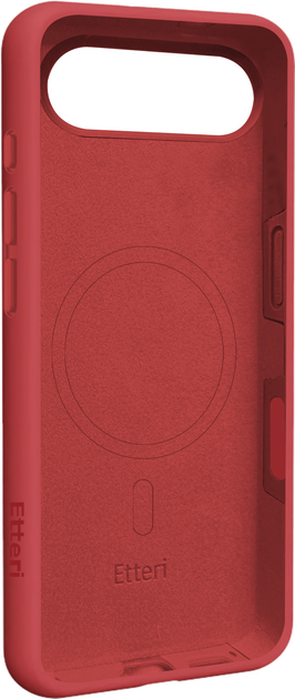 Панель Etteri Silicone Mag для Apple iPhone 17 Air Raspberry (5907504557038) - зображення 3