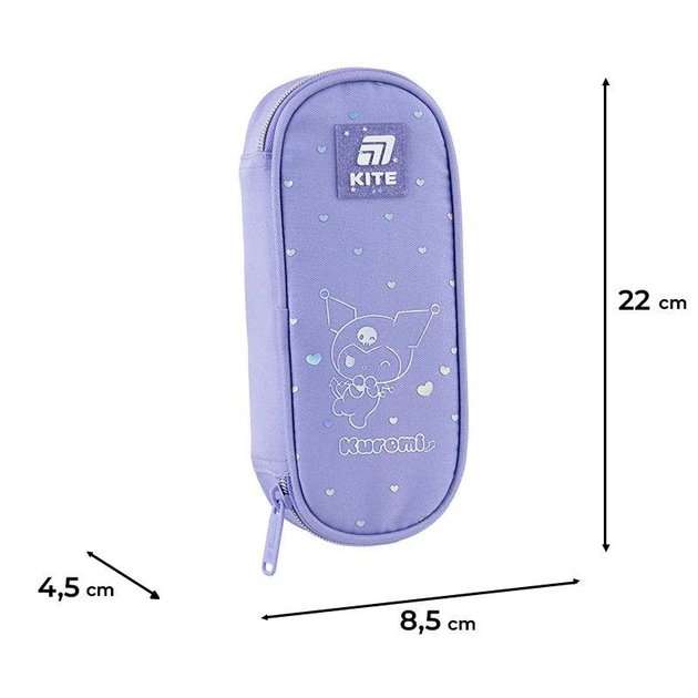 Рюкзак с наполнением пенал сумка для обуви Kite Kuromi SETHK25-700M, 70496 - Фото 3 Рюкзак с наполнением пенал сумка для обуви Kite Kuromi SETHK25-700M, 70496 - изображение 3