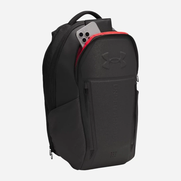 Рюкзак спортивный 28 л водонепроницаемый Under Armour Ua Hustle Elite Bp 28L 6005747-001 Черный (198632606728) - Фото 7 Рюкзак спортивный 28 л водонепроницаемый Under Armour Ua Hustle Elite Bp 28L 6005747-001 Черный (198632606728) - изображение 7