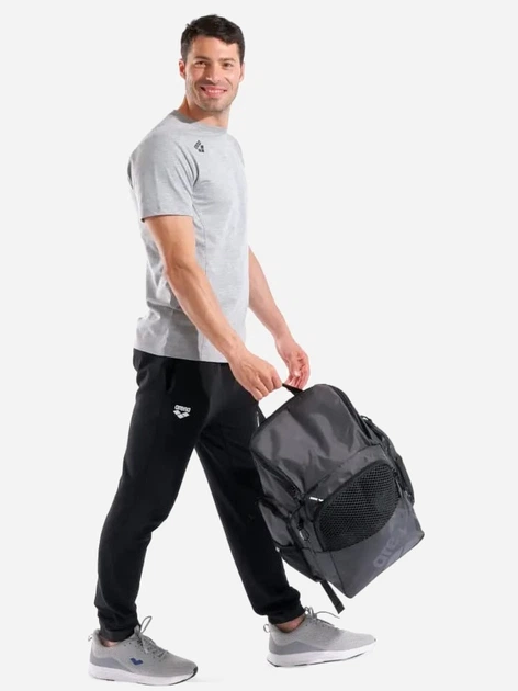 Рюкзак спортивный 35 л вмещает формат А4 Arena One Go Backpack 35L 010229-100 Черный (3468337635826) - изображение 3
