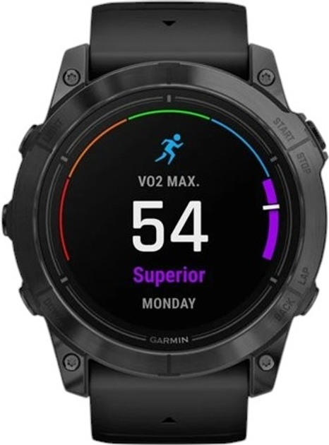 Смарт-годинник Garmin epix Pro (Gen 2) Standard Edition 51 mm Slate Grey with Black Band (753759318277) - зображення 2
