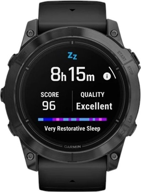 Смарт-годинник Garmin epix Pro (Gen 2) Standard Edition 51 mm Slate Grey with Black Band (753759318277) - зображення 9