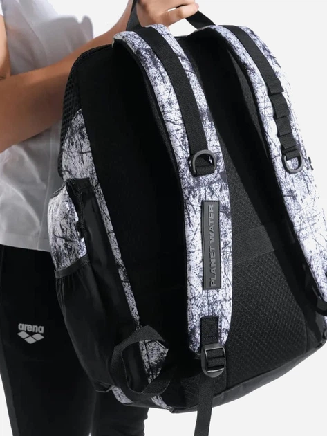 Рюкзак спортивний тканинний 45 л вміщує формат А4 Arena One Go Backpack Ao 45L 010232-902 Сірий/Чорний (3468337635994) - зображення 8