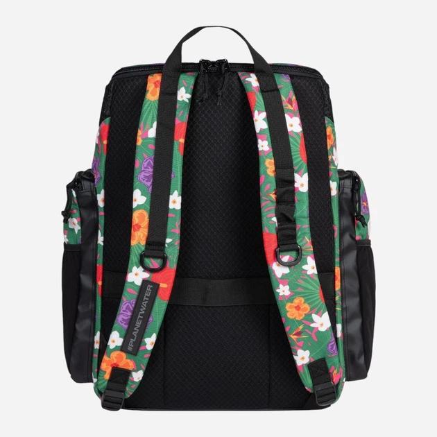 Рюкзак спортивний тканинний 45 л вміщує формат А4 Arena One Go Backpack Ao 45L 010232-911 Зелений/Червоний/Оранжевий (3468337652984) - зображення 4