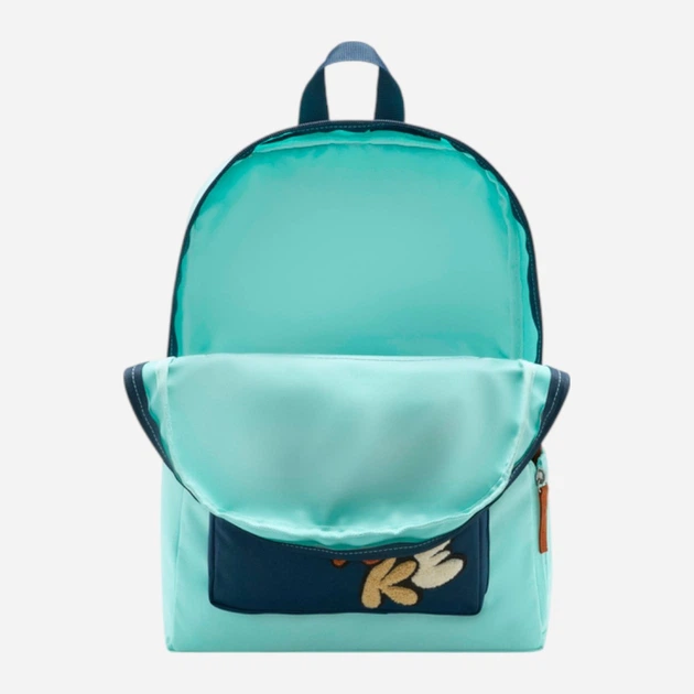 Детский рюкзак Nike Y Nk Classic Bkpk - Bubble 16L FZ7254-300 Бирюзовый/Темно-синий (197596237504) - изображение 6