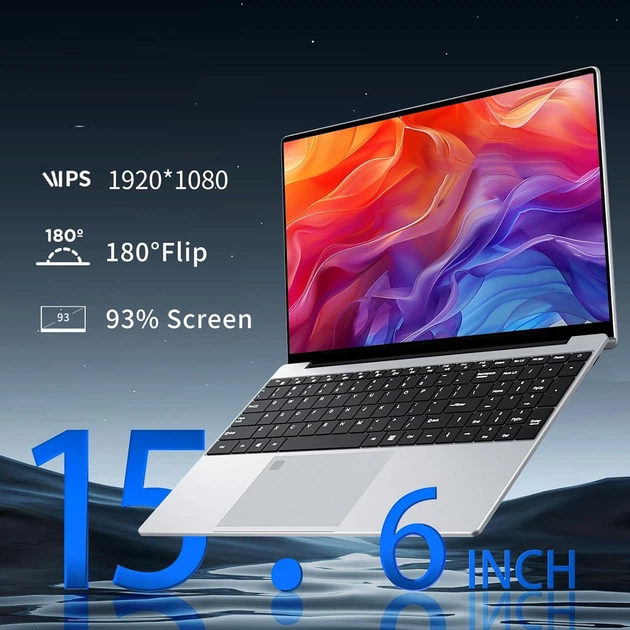 Ноутбук 15.6" Rovendex 50083 Intel Celeron N95 RAM 16GB SSD 512GB Windows 11 (UKR) - изображение 4
