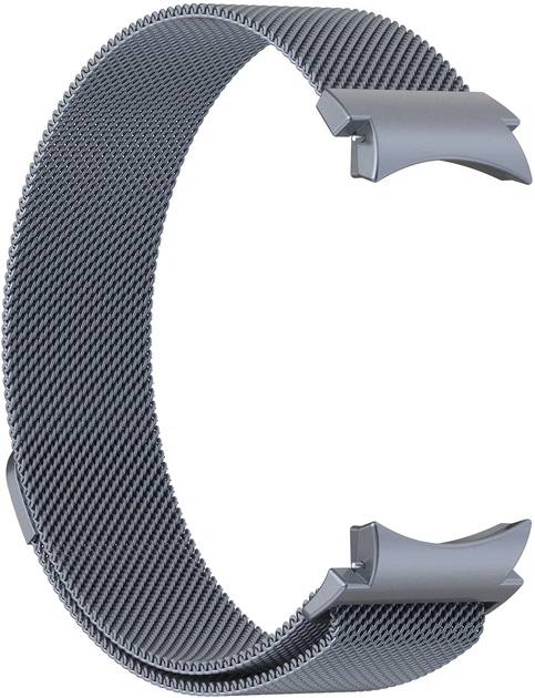 Ремешок ArmorStandart Milanese Magnetic для Samsung Galaxy Watch 7/FE/6/6 Classic/5/5 Pro/4/4 Classic Grey (ARM86843) - изображение 4