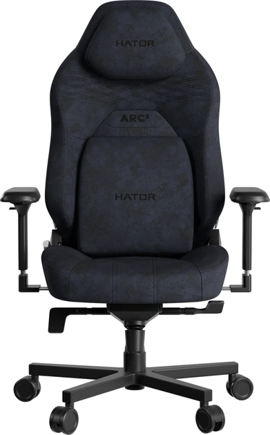 Кресло для геймеров Hator Arc 3 L Velour Black (HTC3440L) - Фото 1 Кресло для геймеров Hator Arc 3 L Velour Black (HTC3440L) - изображение 1