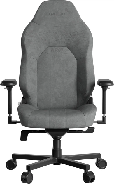 Кресло для геймеров Hator Arc 3 L Velour Grey (HTC3446L) - Фото 5 Кресло для геймеров Hator Arc 3 L Velour Grey (HTC3446L) - изображение 5