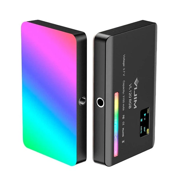 Відеосвітло Ulanzi Vijim VL120RGB light Black (UV-2346 VL120RGB) (2346) - Фото 3 Відеосвітло Ulanzi Vijim VL120RGB light Black (UV-2346 VL120RGB) (2346) - изображение 3