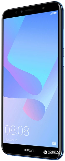 Мобильный телефон Huawei Y6 2018 Blue - изображение 3