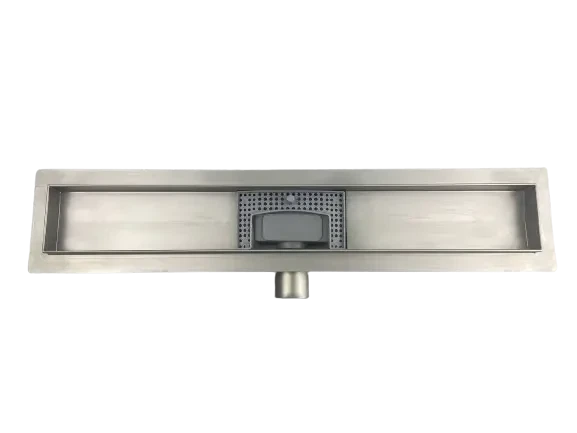 Трап душевой OCEAN из нержавеющей стали 70*400мм - изображение 5