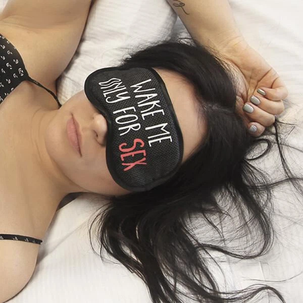 Маска для сну Wake me only for sex - Фото 2 Маска для сну Wake me only for sex - изображение 2