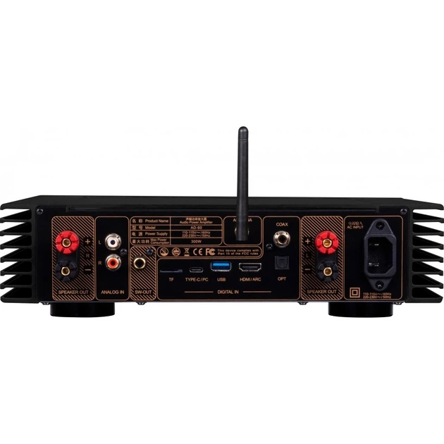 Інтегральний підсилювач Tonewinner AD-60 Black - изображение 2