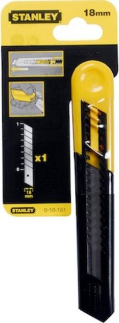 Nóż z ostrzem łamanym Stanley SM18 18 mm (0-10-151) - obraz 6