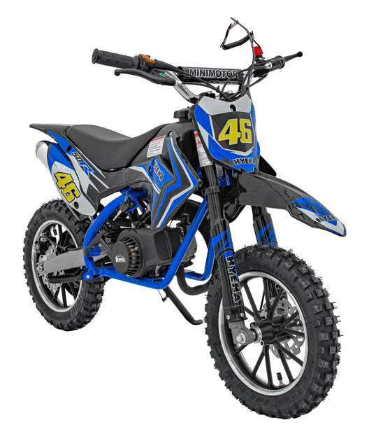 Мотоцикл з двигуном внутрішнього згоряння RENEGADE 50R Синій (5903864941531) - зображення 3