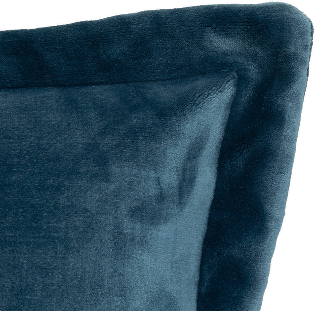 Poduszka dekoracyjna Atmosphera Cuddly ciemnoniebieska 53x53 cm (3560232856716) - obraz 2