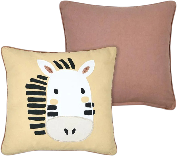 Poduszka dekoracyjna do pokoju dziecka Stof Coquin zebra 40x40 cm (3665269329124) - obraz 2