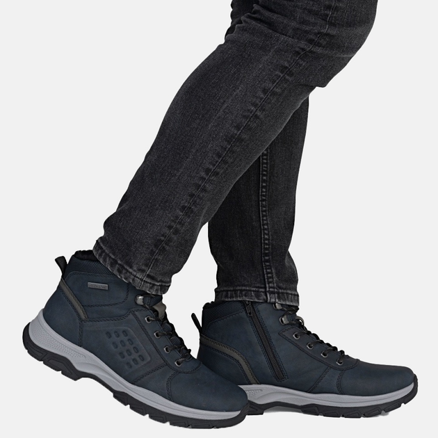 Чоловічі черевики Rieker 30201-14 46 (11UK) Сині (4061811493388) - зображення 2