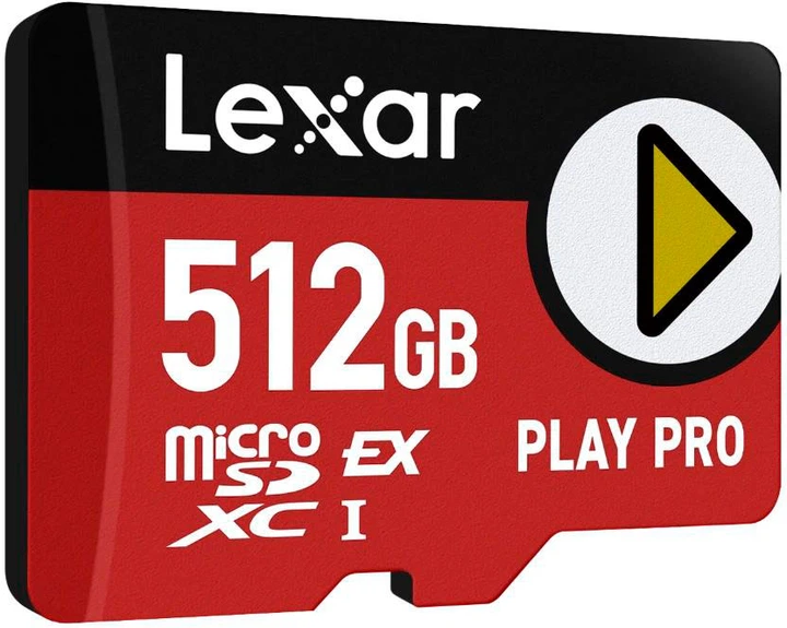 Карта пам'яті Lexar Play Pro microSDXC 512GB UHS-I Express (LMSXPS0512G-BNNNG) - зображення 3